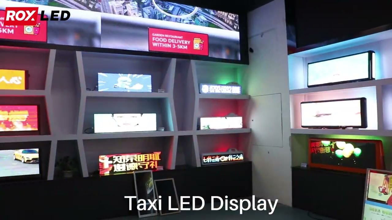 Unveiling the Magic of Taxi LED Screens: A Game - Changer for Advertising ! #home #automobile