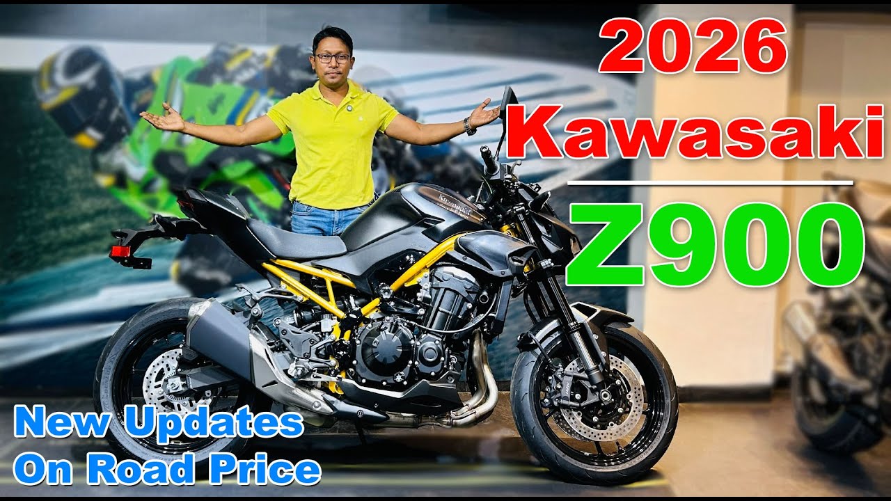 All New 2026 Kawasaki Z900, New Updates, On Road Price, Details Review
