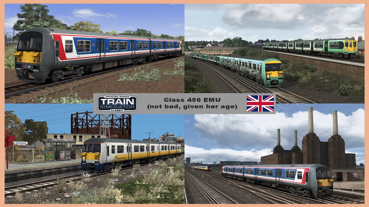 Class 456 EMU review ~ Train Simulator