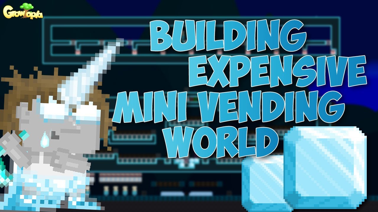 BUILDING PRO MINI VEND WORLD!! (WITH FOSSIL SPOT!!) | Growtopia