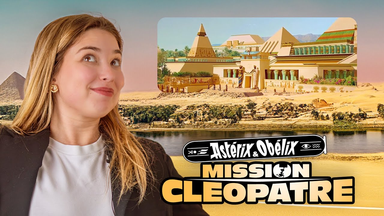 Astérix & Obélix Mission Cléopatre : Une experte analyse le projet du palais de César !