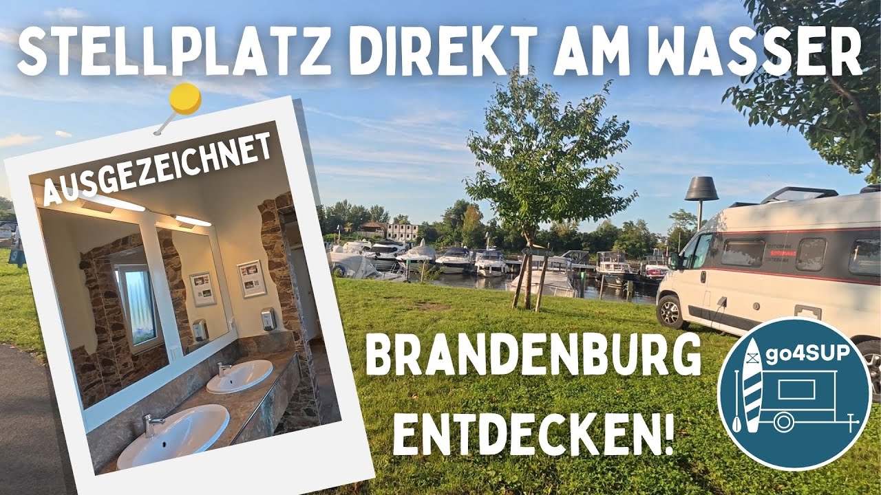 Wohnmobil- und Wohnwagenstellplatz direkt am Wasser 🚐🌊 | Stadtmarina Brandenburg & Stadtrundgang