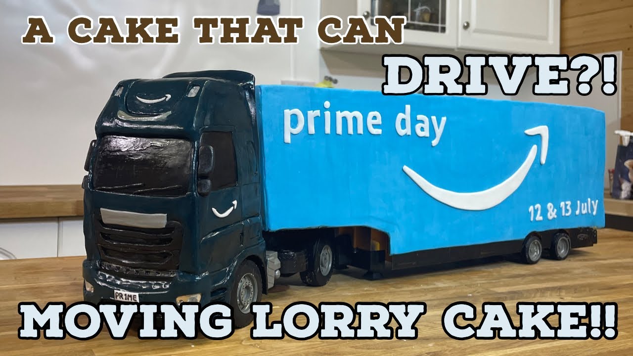 Making a moving Lorry/Car CAKE!