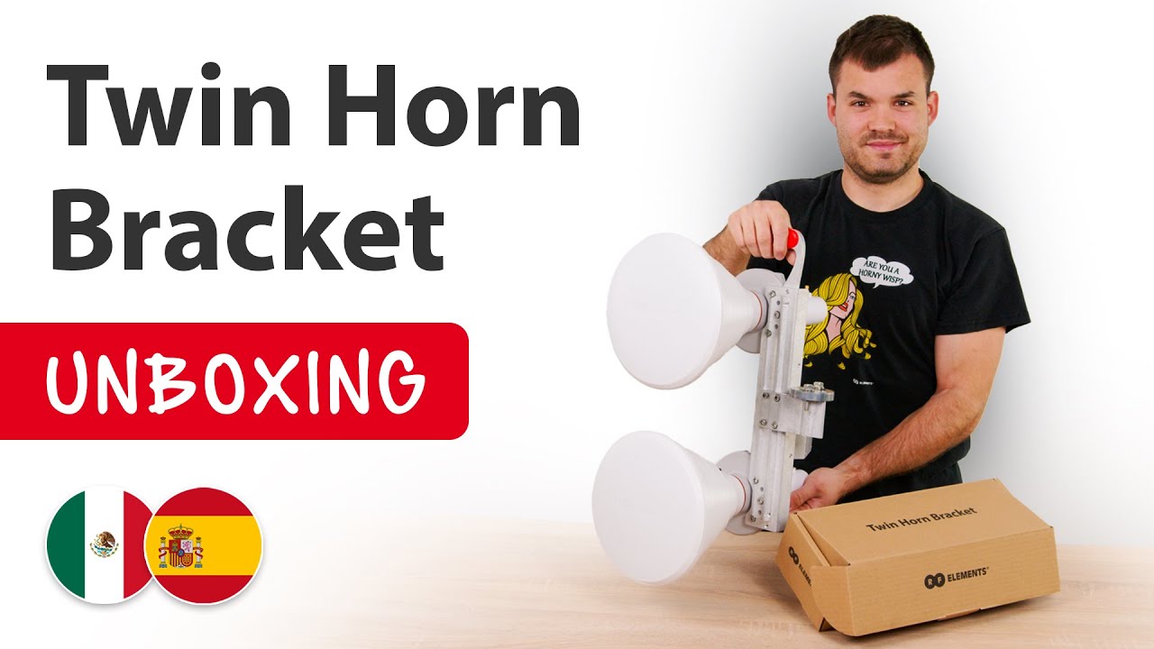 RF elements Twin Horn Bracket Unboxing ESP