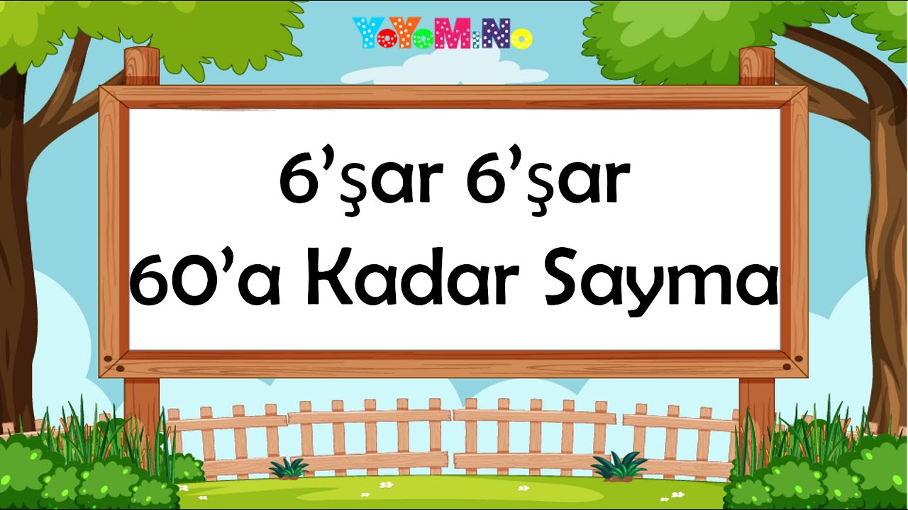 6'şar 6'şar 60'a Kadar Ritmik Sayma | İleriye Doğru Sayma | Ritmik Sayılar | Mino &Ouml;ğretiyor