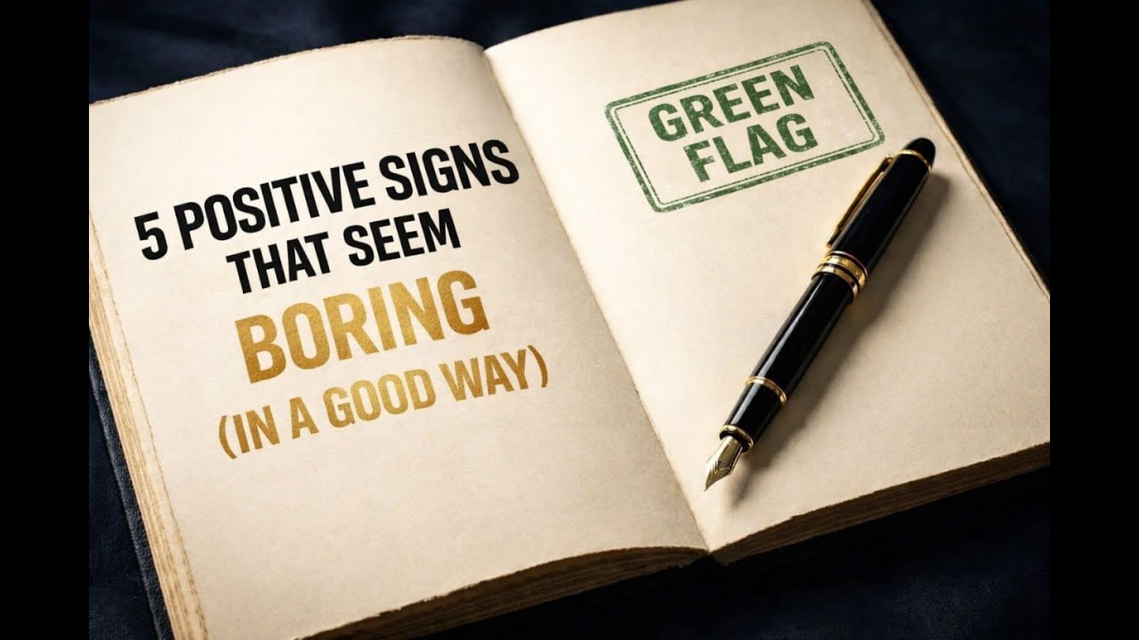 Dear Daughter | 5 Positive Signs That Seem “Boring” (In a Good Way)