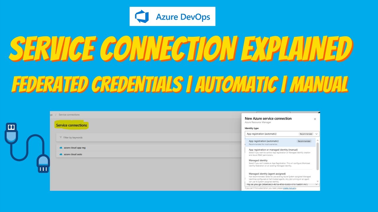 37. Создайте подключение к службе Azure Cloud с использованием федеративных учетных данных.