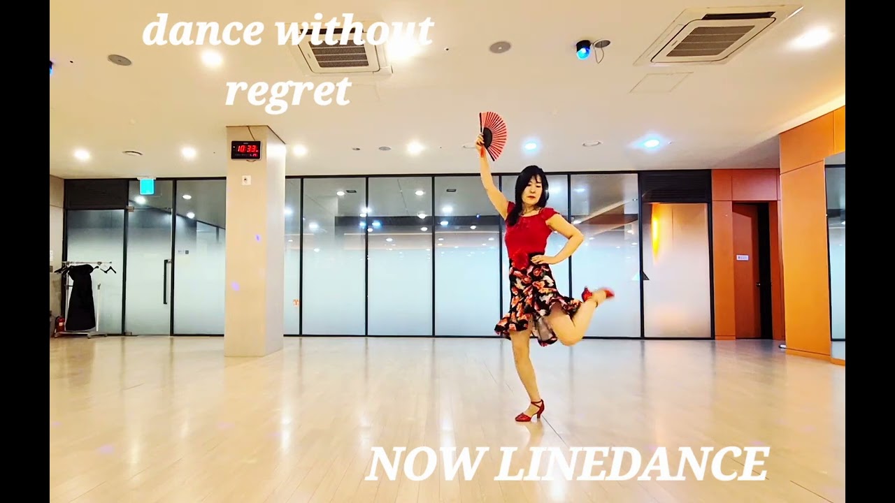 DANCE without regret Linedance/Improver/댄스 위드아웃 레그렛 라인댄스/ NOW LINEDANCE /Lee Kyung Min Linedance 