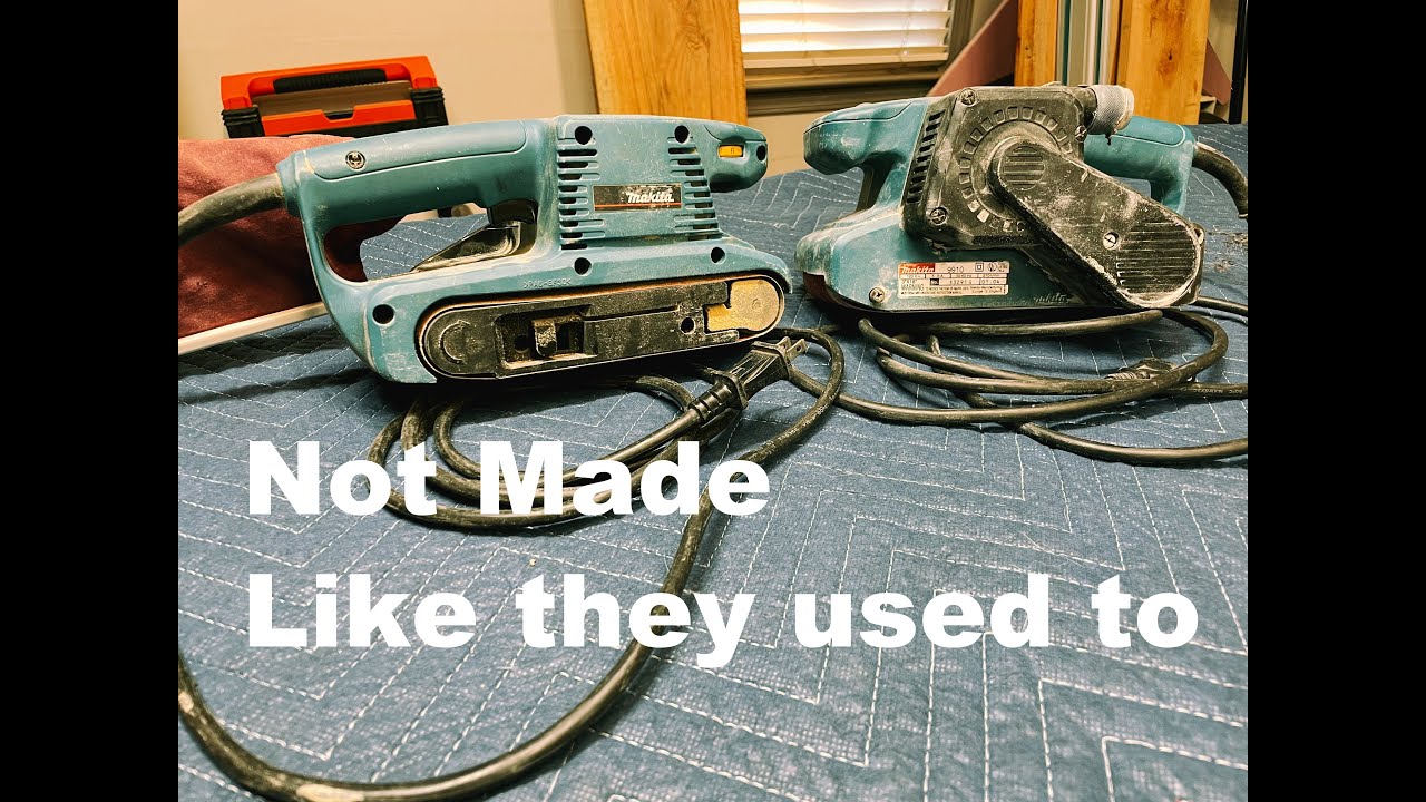 24-05 - Makita Belt sanders | Old School | 9910 | 9911