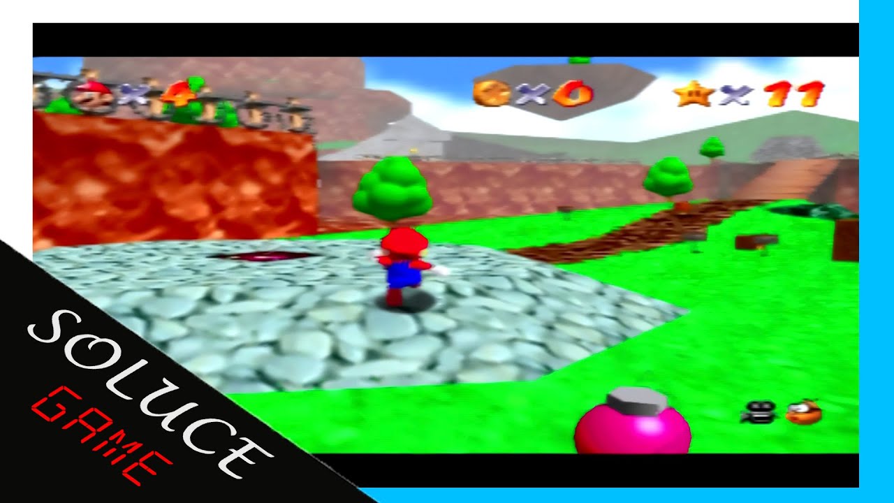 Canon vers l'ile perchée (1-3) - Super Mario 64 - Soluce Game