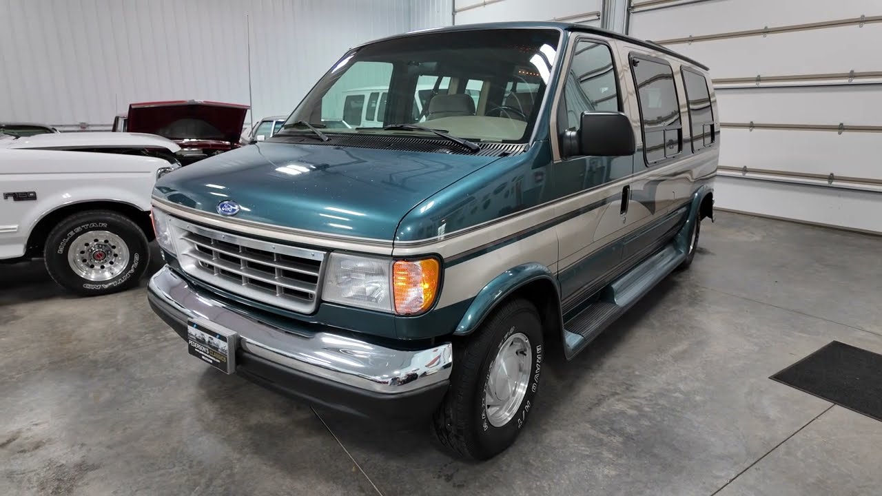 FOR SALE - 1996 FORD CONVERSION VAN - VERY NICE CONDTION - CALL PEDERSON'S CLASSICS #605.359.4148