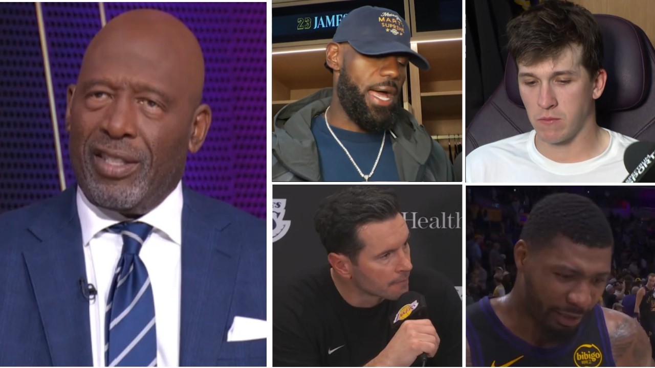FULL Lakers Postgame Interview & Analytic vs. Pelicans | James Worthy, JJ Redick, Luka, LeBron, more