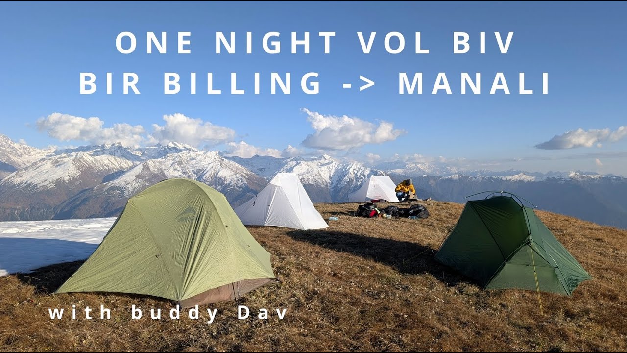 One Day Vol Biv Paragliding Adventure Manali Bir Billing