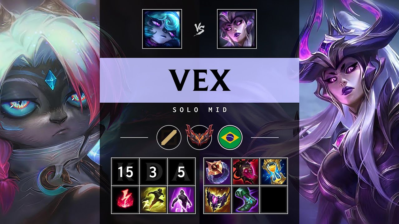 Vex Mid vs Syndra - BR Grandmaster Patch 25.14