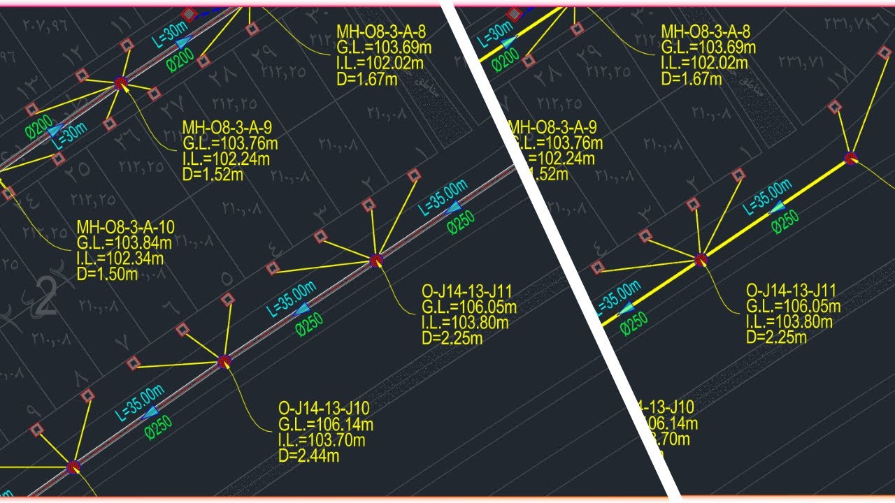 Represent Pipes Exactly as Drawn in Civil 3D in AutoCAD