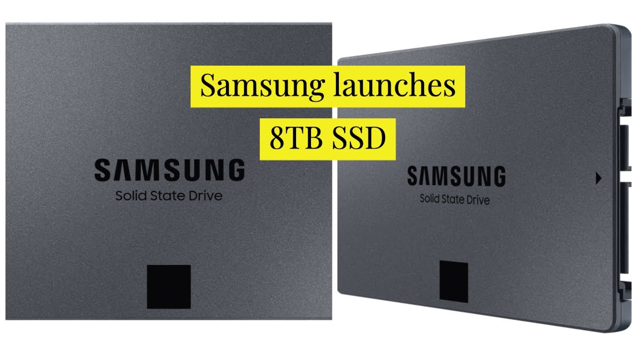 Samsung Electronics introduces the 870 QVO 8TB SSD | Fast Boot up, run apps, and transfer files