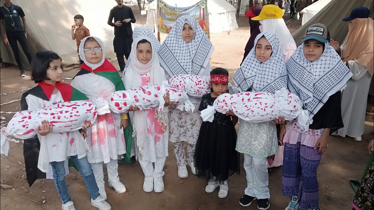 Palastin- Israel (skit) Performance by Dare Arqam School Shershah Campus ✨