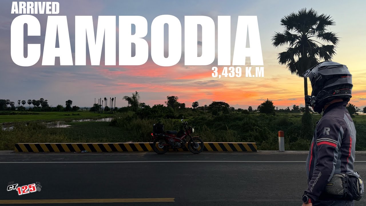 ជិះ 3,439 គ.ម​រយះពេល 13 ថ្ងៃដោយជោគជ័យ  🇱🇦 | Day12 & 13, LaosSeries