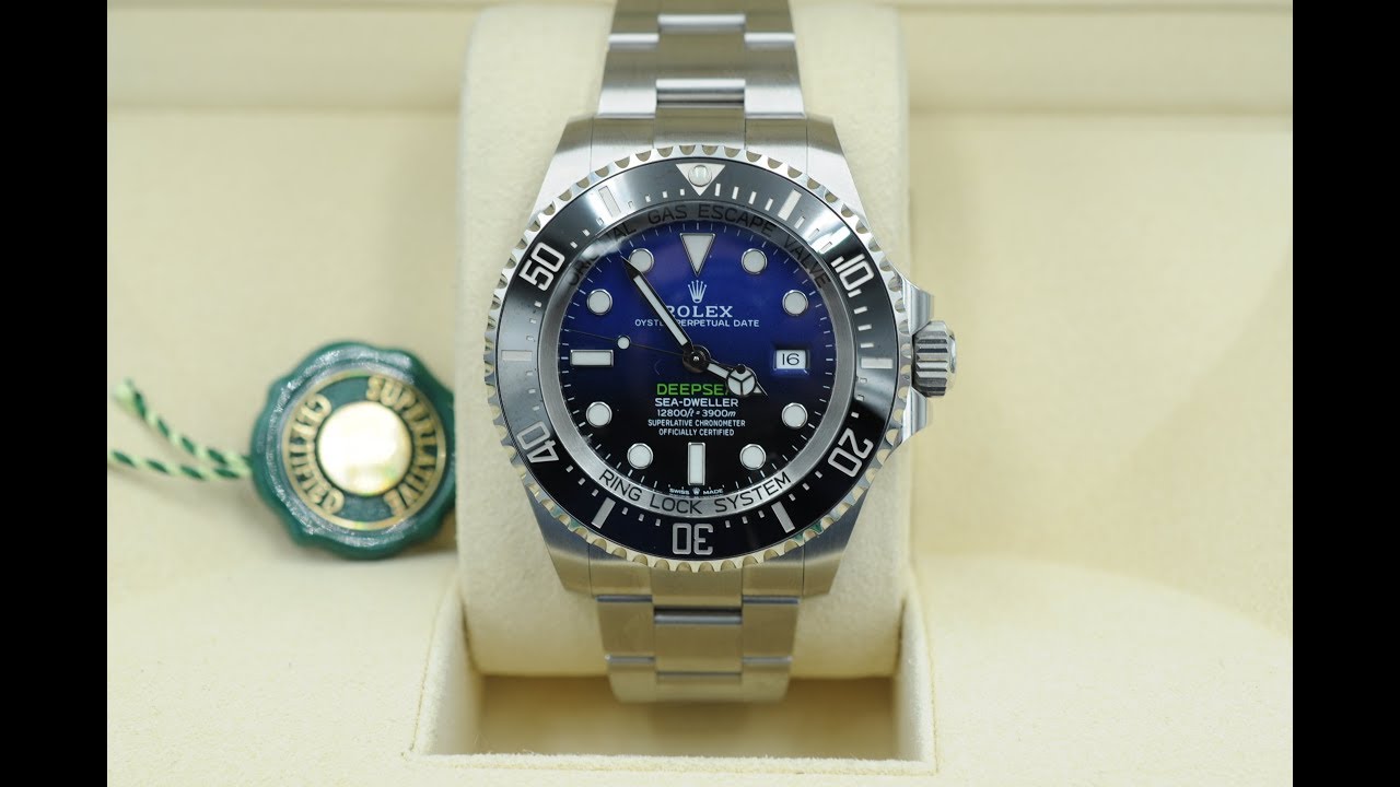 EWC review of the 2019 Rolex Sea-Dweller Deep Blue 126660