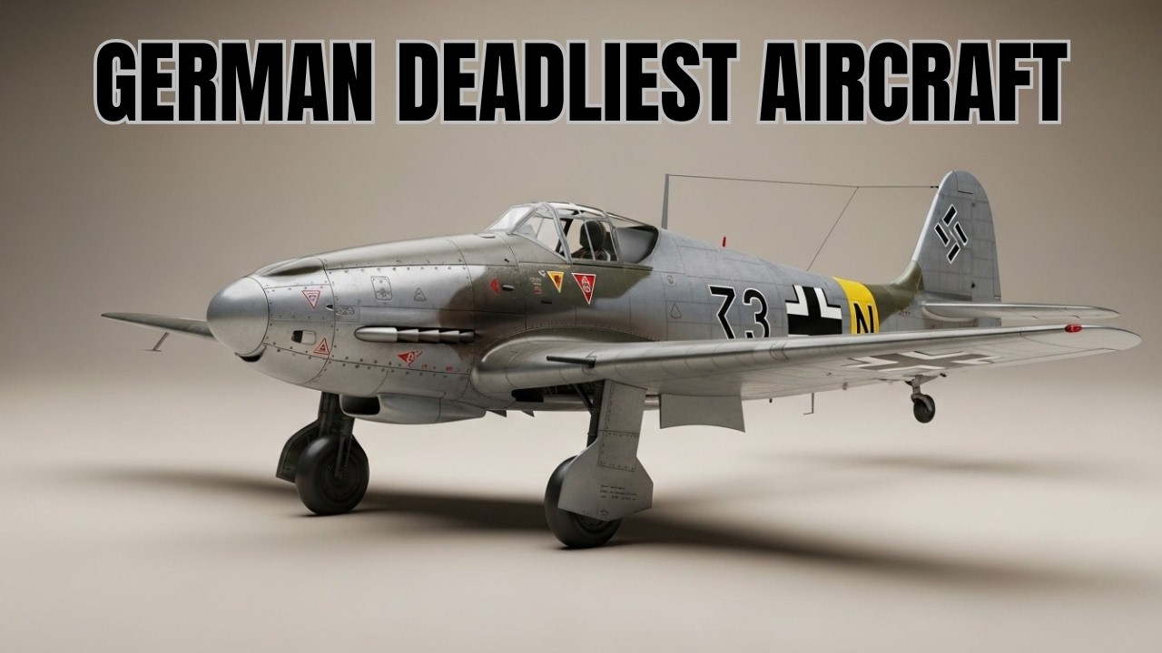 Every German Deadliest Aircraft Used in WWII (Luftwaffe Killers)