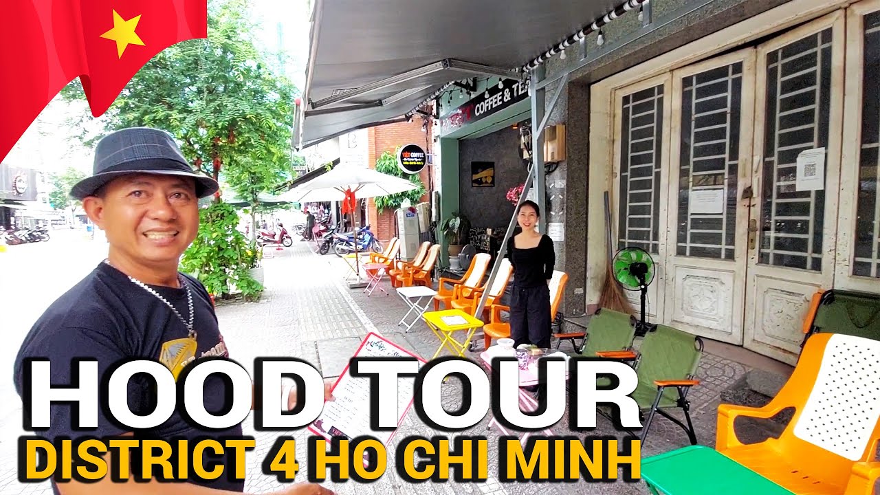 Touring District 4 Neighborhood in Saigon