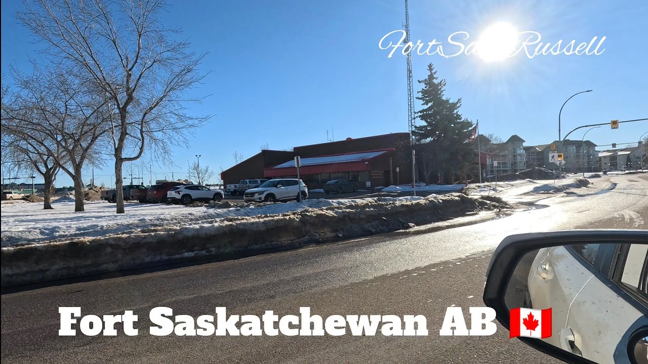 Ghetto Fort Saskatchewan AB 🇨🇦 Driving Tour February 2026