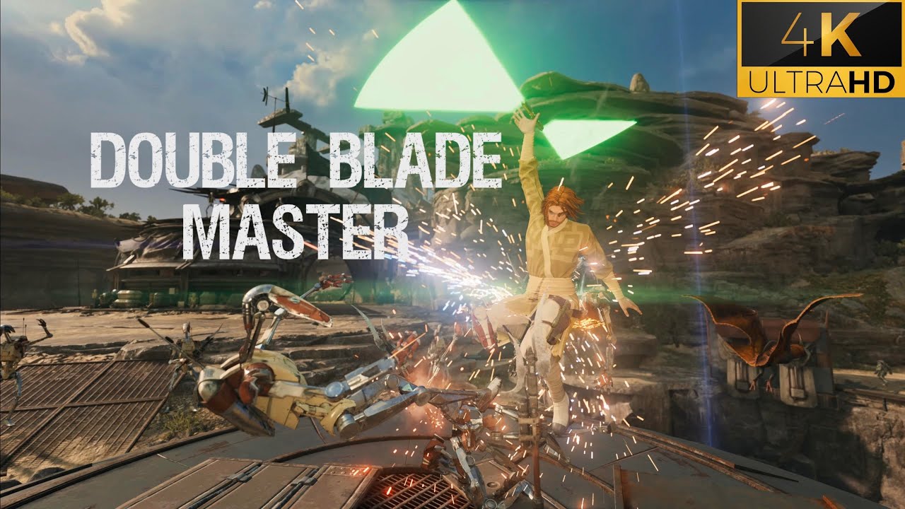 Star Wars Jedi Survivor Jedi Grand Master Difficulty Doubleblade ADVANCED Gameplay (4K)