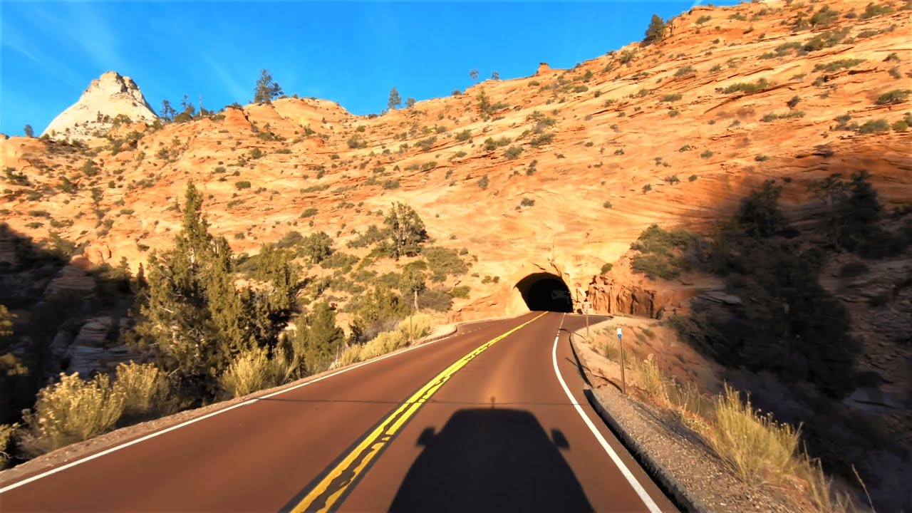 📹 4K 60FPS | 🚙 Zion – Mount Carmel Highway Scenic Drive | 🌋 Zion National Park | 🇺🇸 United States