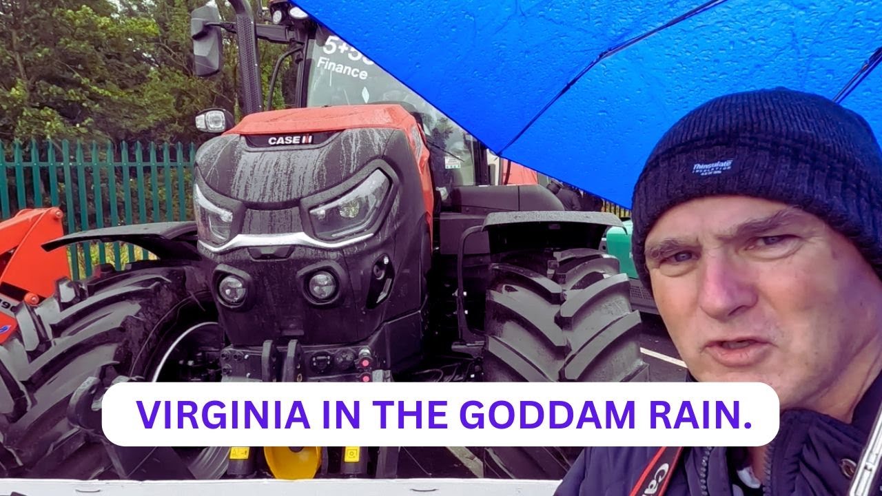 VIRGINIA AGRICULTURAL SHOW IN THE RAIN.