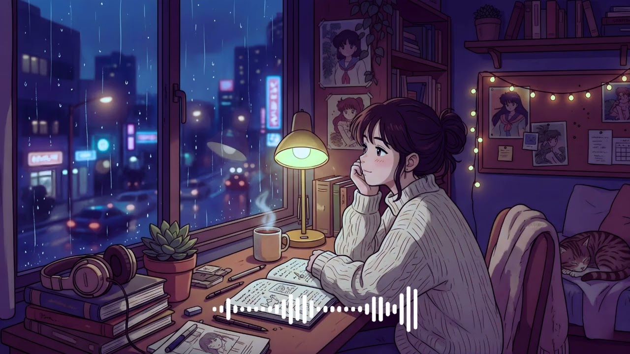 College Dorm Study Session 📚 Late Night Lofi Beats for Exam Prep (1 Hour)