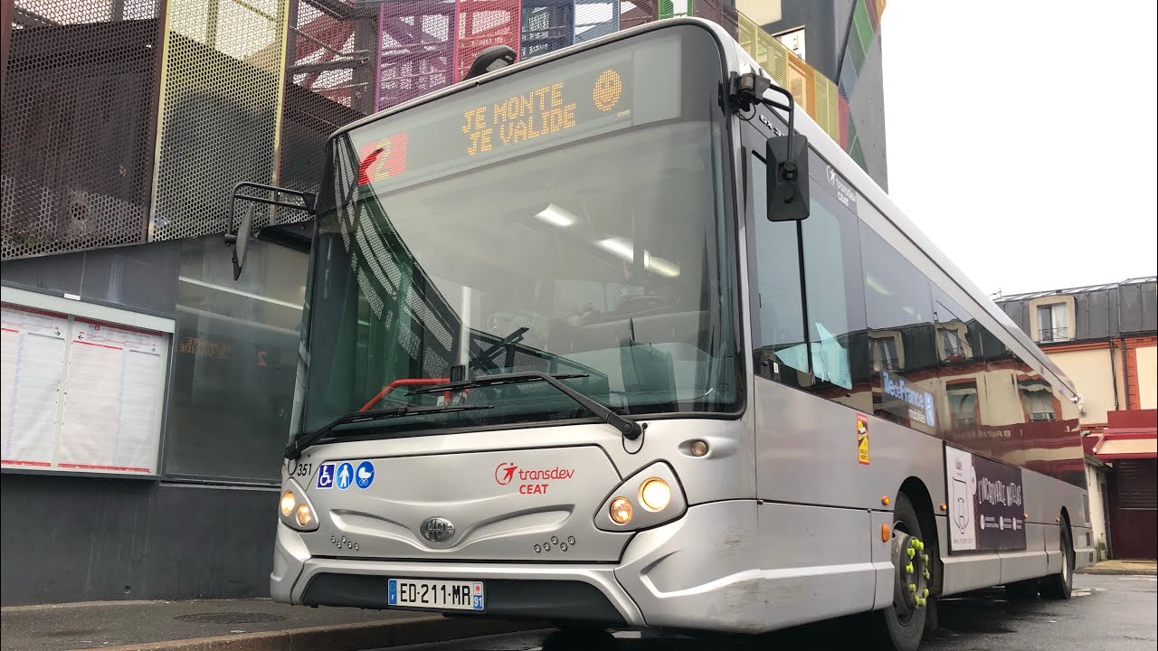 Heuliez Gx337 €6 ZF ~ Ligne 7 ~ 351 ~ KICKDOWN !!! (TRANSDEV CEAT)