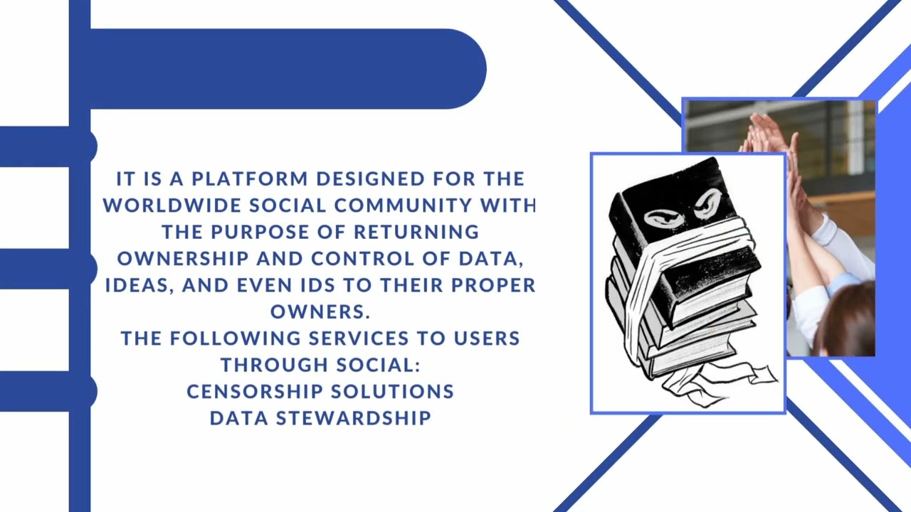 Decentralised solcial media