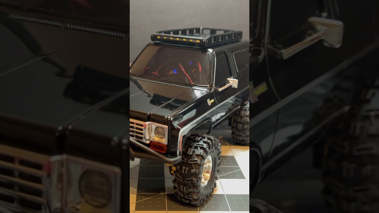 Fcx24 Blazer Custom Roof Rack and Light Bar #fcx24blazer