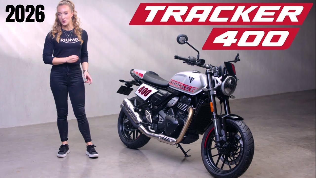 Triumph Tracker 400 2026 года &mdash; это мотоцикл для флэт-трека, которого никто не ожидал.
