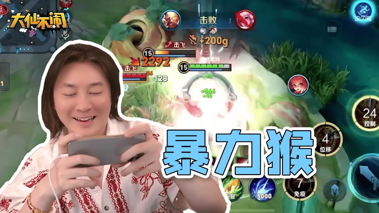 【大仙不闹】暴力猴，见面两棍带走你