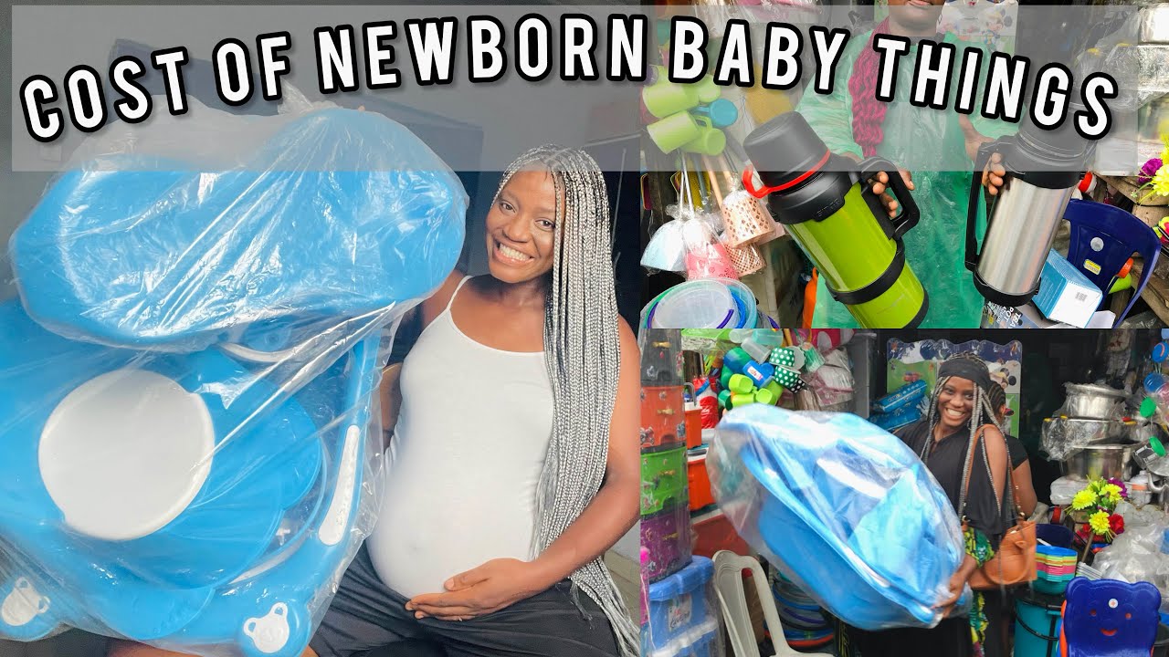 Market Vlog + Price Review😱| 2024 Current Cost of Newborn Baby Essentials in a Nigerian🇳🇬 Market