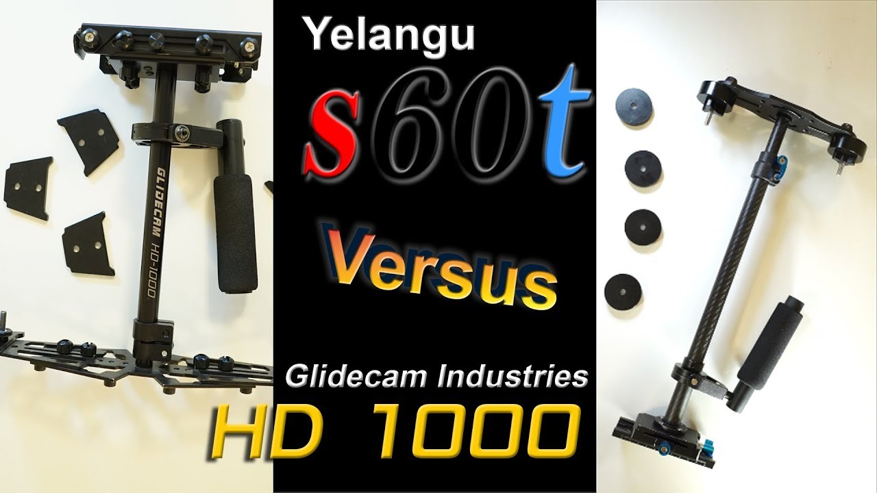 Glidecam SHOOTOUT - Yelangu s60t vs Glidecam HD 1000!!