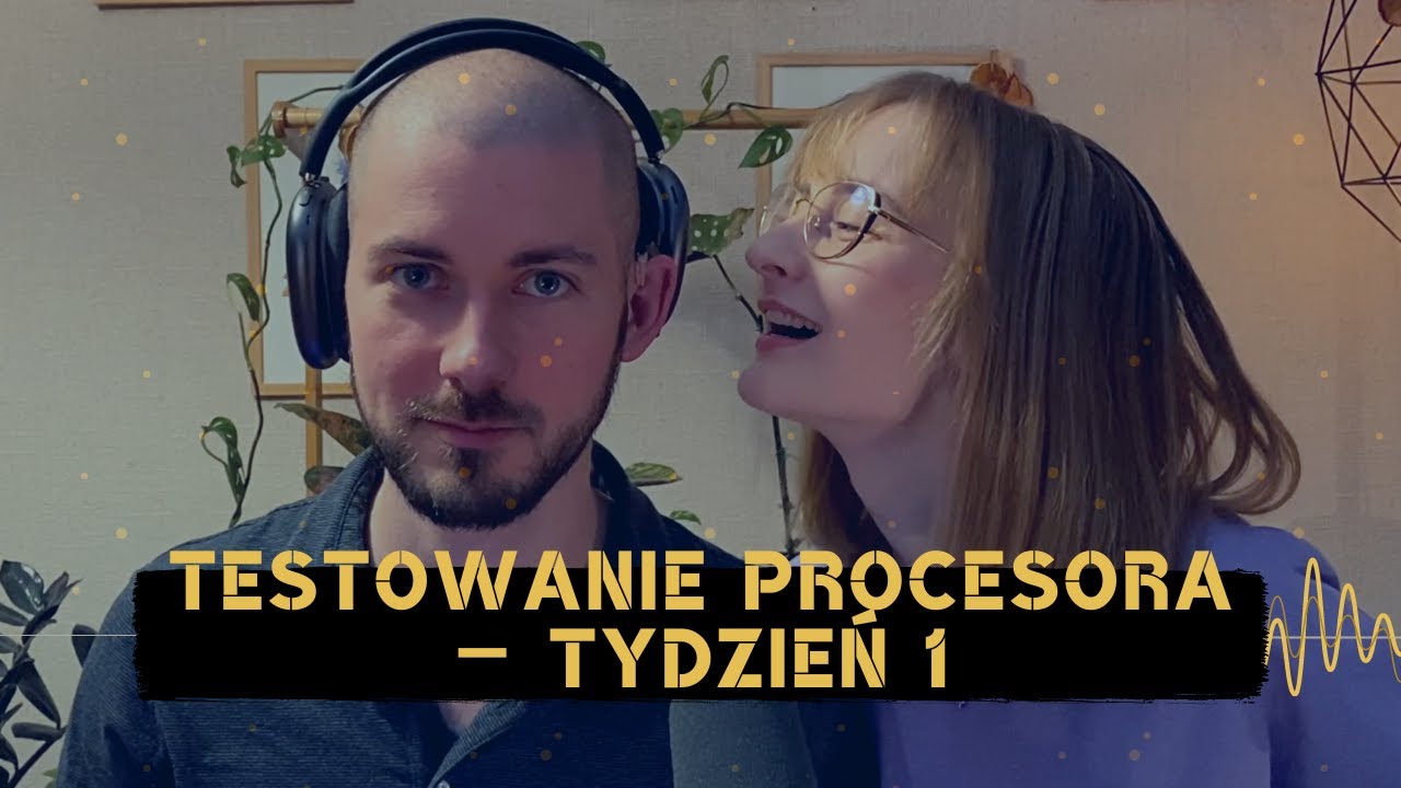 Testowanie procesora mowy - tydzień 1