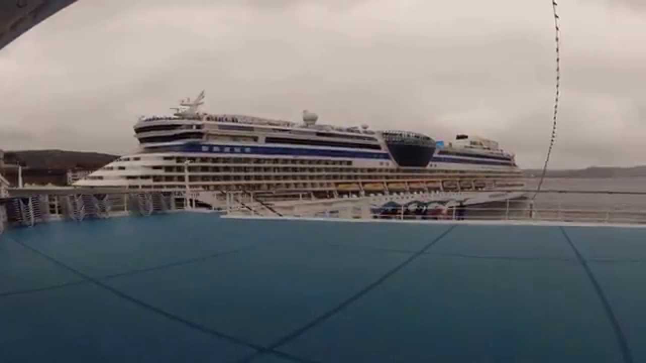 Cruise ships departing Bergen