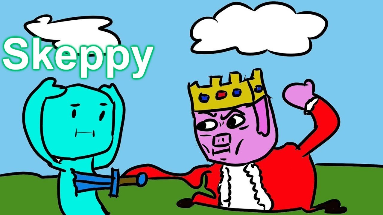 skeppy tries to troll me but i troll him first
