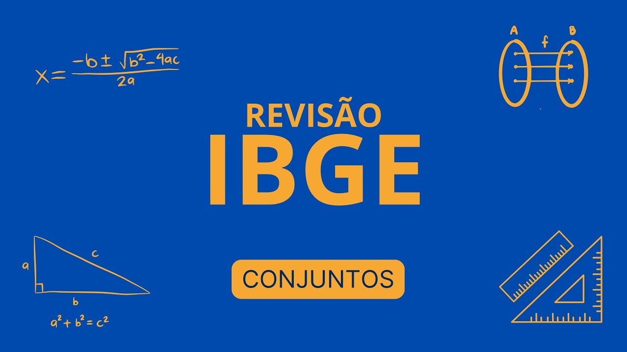 [REVISÃO IBGE] (FGV – 2025) Considere dois conjuntos numéricos finitos A e B tais que...