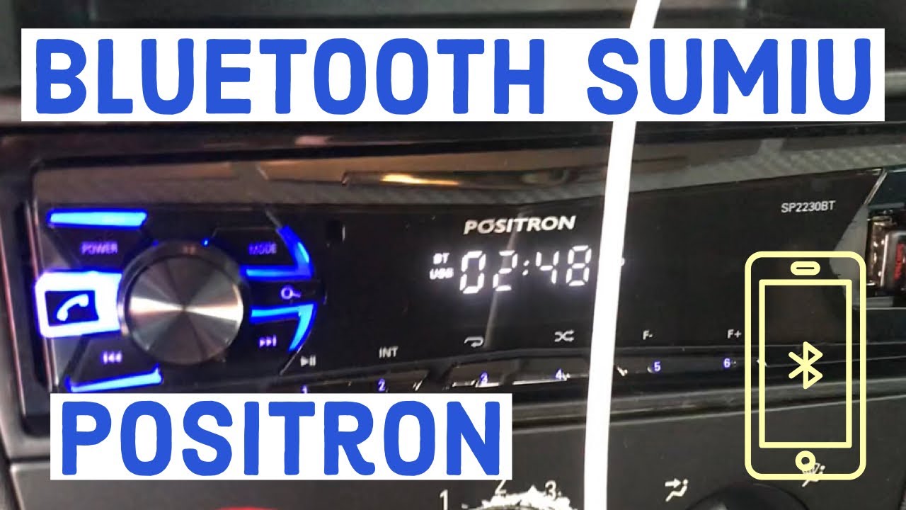 SUMIU BLUETOOTH DO POSITRON
