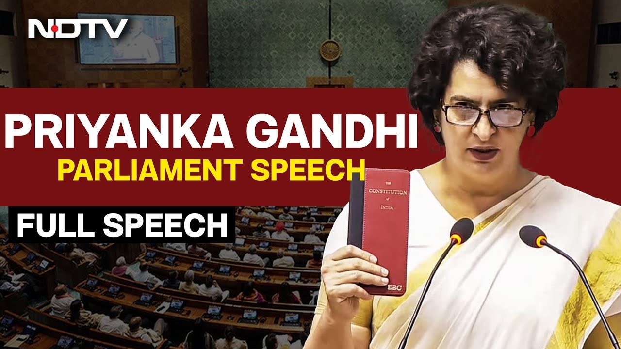 Priyanka Gandhi Lok Sabha Speech LIVE | Lok Sabha LIVE | Women Reservation Bill | Delimitation Bill