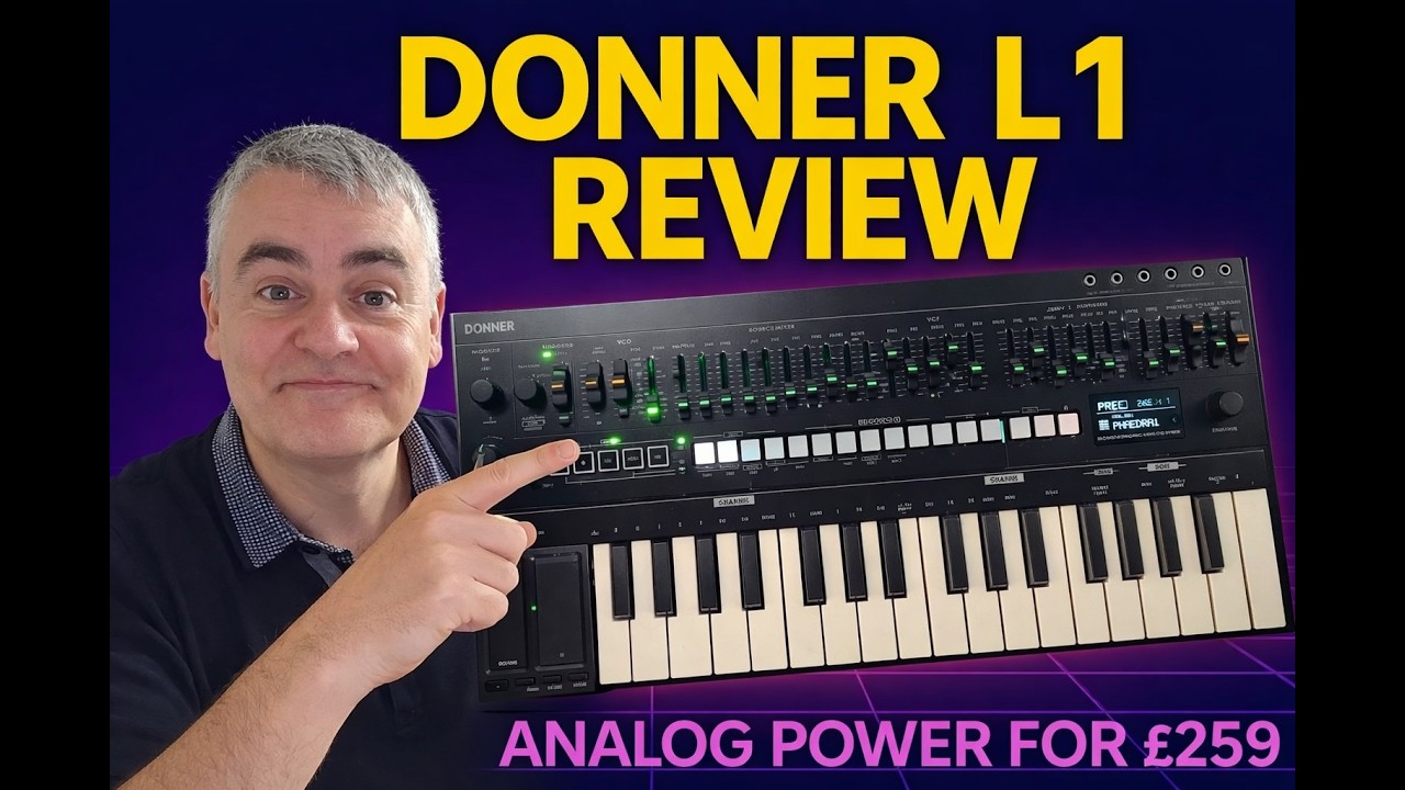 This £259 Analog Synth Surprised Me — Donner Essential L1 Review