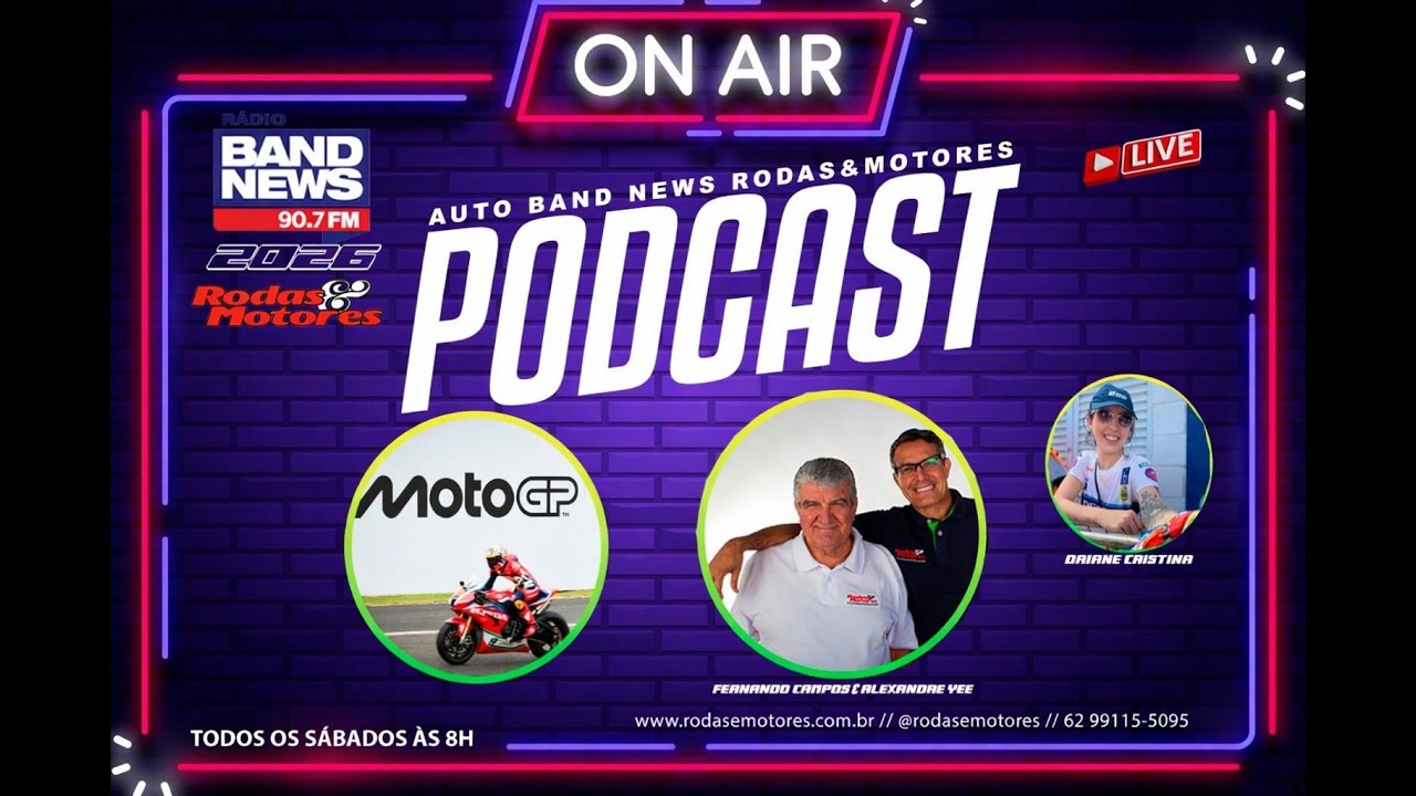 🔴 AO VIVO - AUTO BAND NEWS RODAS&MOTORES0 14/03/2026 - PODCAST MELHORES MOMENTOS -  Rodas & Motores