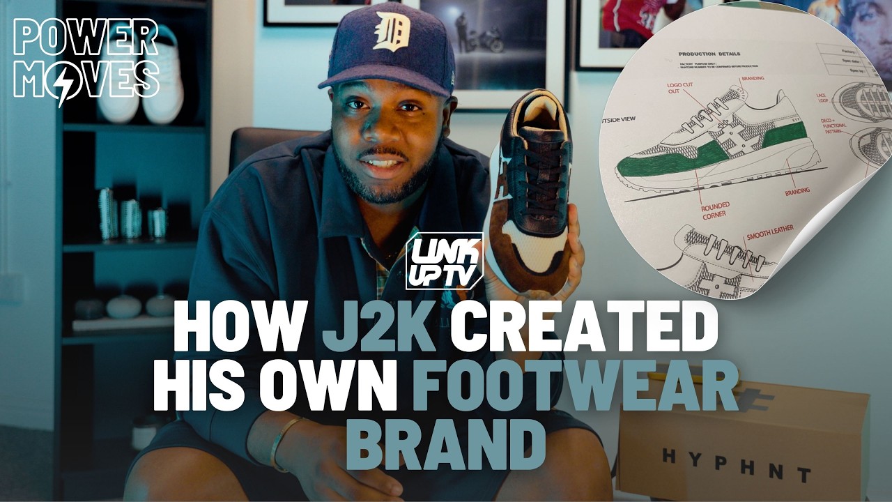How J2K Built His Own Footwear Brand | Link Up TV