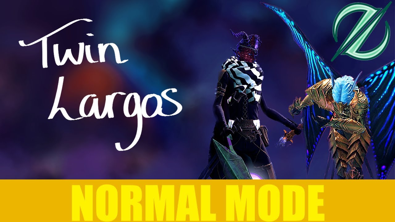 Guild Wars 2 - Condi Scourge Twin Largos Normal Mode