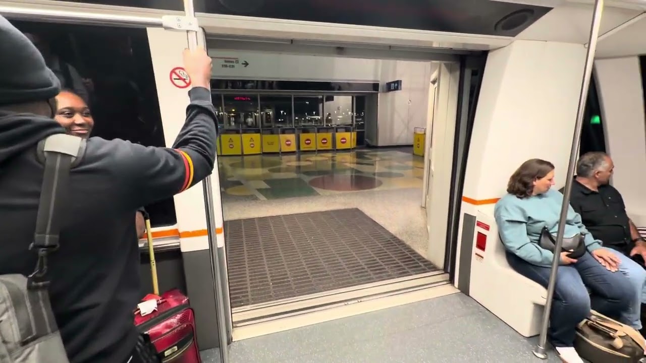 Riding both Loops of the Skylink - DFW Airport - Grapevine, TX
