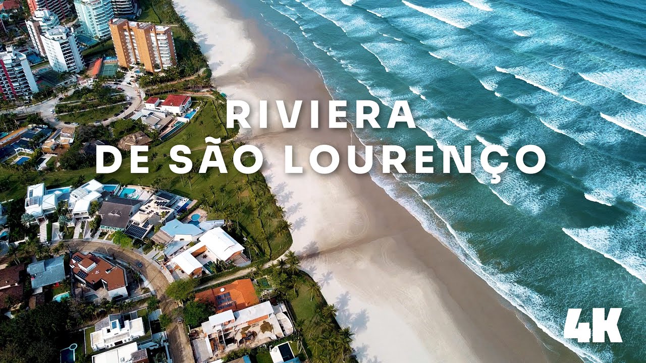 Riviera, São Lourenço 4K Cinematic drone view