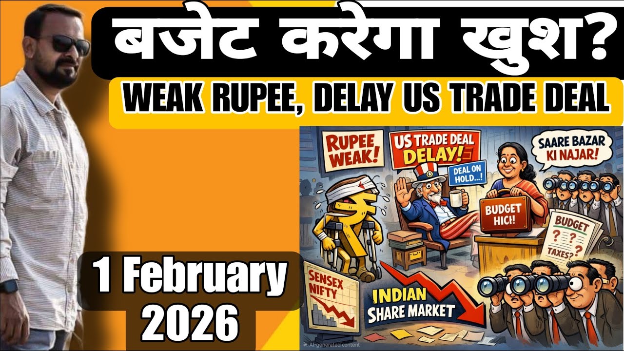 बजेट करेगा खुश? WEAK RUPEE, DELAY US TRADE DEAL 1 February 2026